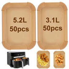 Lot de 100 feuilles de cuisson