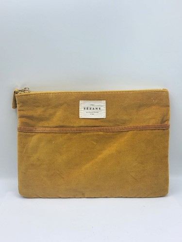 Pochette sézane velours coton - velours,