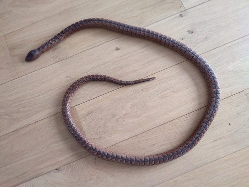 Grand serpent ancien jouet - ancien,