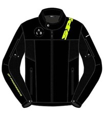Blouson Moto Spidi Course Tex Jaune Fluo