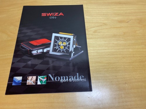 Swiza 1904 brochure nomade - swiza,