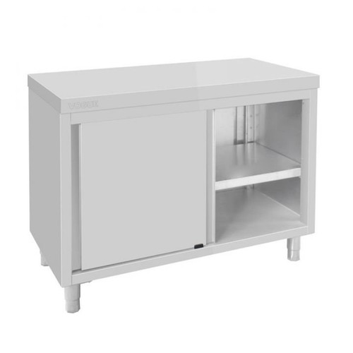 Armoire sur pieds inox - , (l)1200