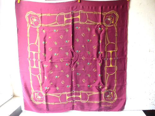 Foulard carré equus 100 - foulard,