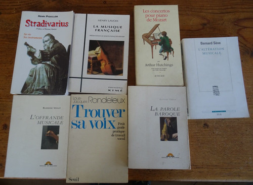 Lot livres musique - 7,