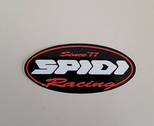 AUTOCOLLANT VINTAGE SPIDI RACING .