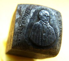 Ancienne matrice /poinçon outil ( A2434) 90g St Alphonse Rodriguez