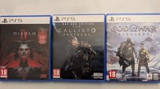 Vend Lot de 6 Jeux PS5...Diablo 4/The Callisto/Horizon/God of War/Ratchet/Kena
