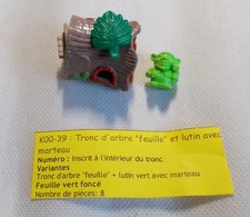 Kinder - Tronc d'arbre feuille