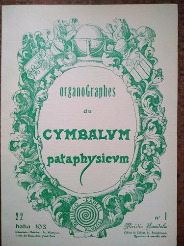 Organographes cymbalum - du,