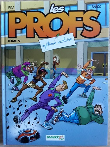 Les prof 9 rythme - bd-les, prof-n°9-rythme
