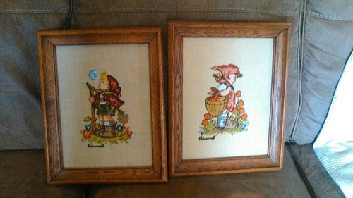 Vintage hummel boy girl - ,