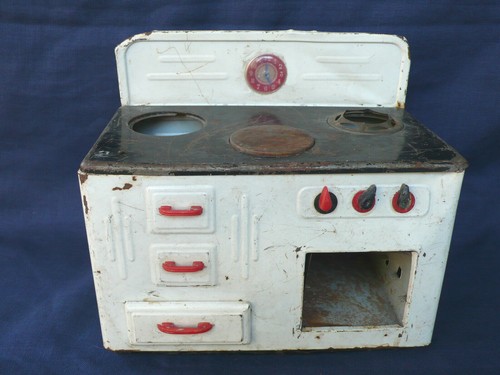 Jouet ancien cuisinière - jouet,