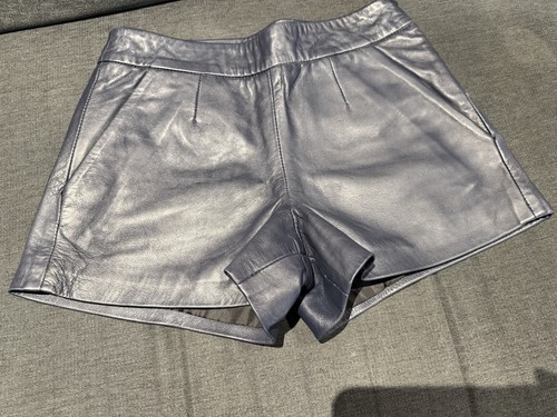 Short cuir véritable - short,