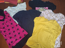Lot vêtements fille 12 ans – tee-shirts, blouses, tuniques (16 pièces)