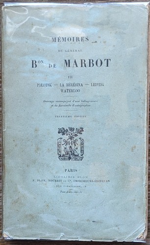 Mémoires général baron - général,