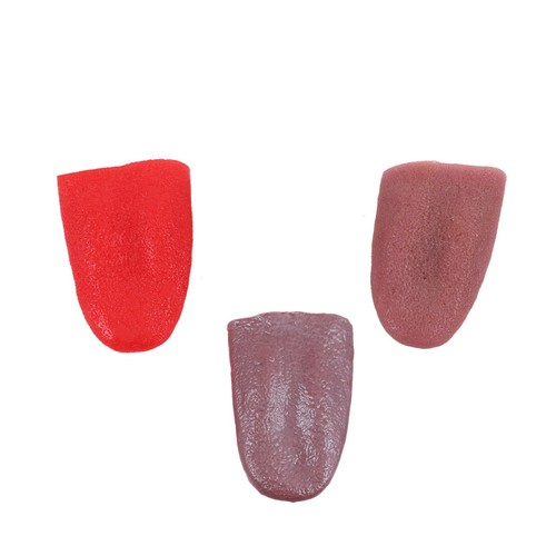 Pcs faux piercing langue - pcs,
