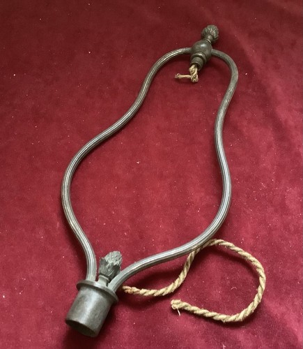 Lyre bronze pour lampe - en,