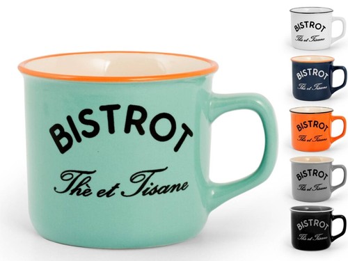 Tasses thé bistrot - 6, de