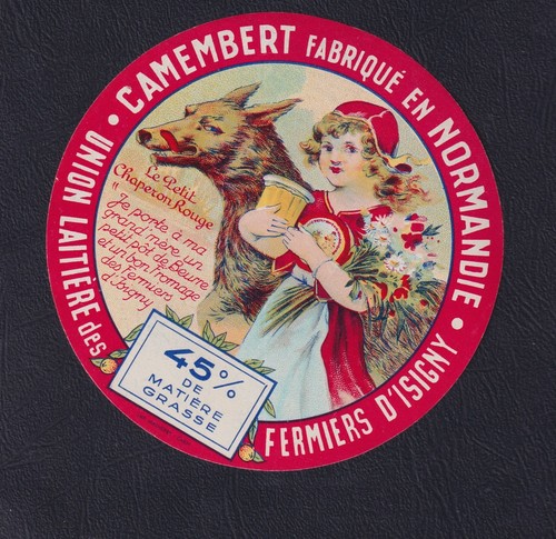 Ancienne étiquette fromage - ancienne,