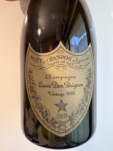 Champagne dom perignon 1995 - dom,