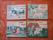 4 albums PATT et MINOUCHE de