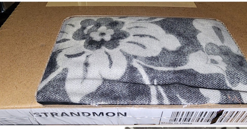 Ikea strandmon ottoman cover - ottoman,