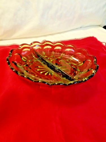 Vintage indiana oval glass - indiana,