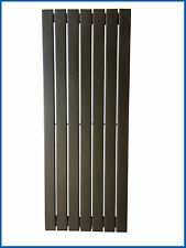 Lambris Radiateur ARYA Vertical Noir Largeur: 528 Mm. Hauteur : 1600 MM