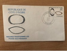 Côte d'Ivoire 1989 Mi. 989 FDC Parures traditionnelles Schmuck Bijoux Jewels