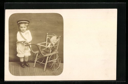 Carte postale petite fille