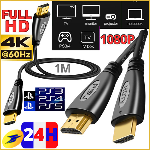 Hdtv hdmi cable full hd - 1.4,