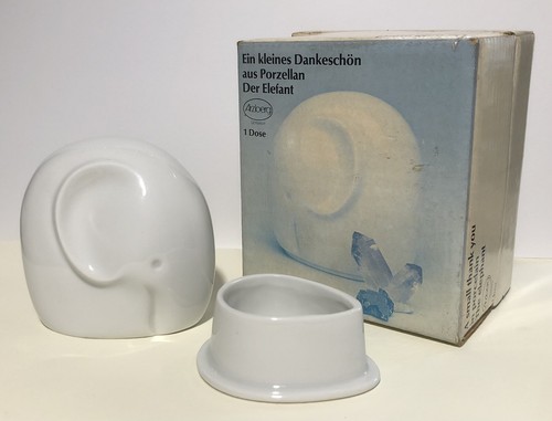Ancien elephant porcelaine - ancien, en