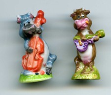 FEVES - LOT 2 -SERIE VACHES DE NOS REGIONS - BRUNETTE DES ALPES BLEUETTE DU NORD