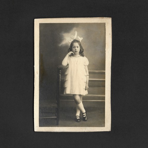 Jolie fille robe - , blanc