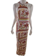 ✨ H&M Robe Pull pour Femmes Blanc 38 Sans manches Viscose Haut dos nu ✨