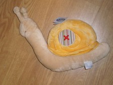 Doudou peluche escargot Théo