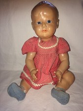 PETIT COLLIN BAIGNEUR CELLULOÏD TAILLE 30 Yeux Fixes. Petits Défauts Sur La Tete