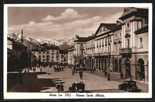 Aoste piazza carlo alberto - aoste,,