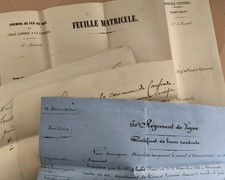 1857 - certificat de bonne