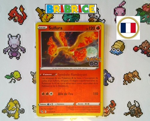 Carte pokemon sulfura moltres - carte,
