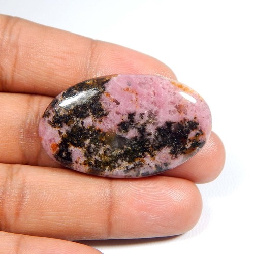 Cabochon rhodonite rose - en,