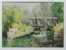 Aquarelle Lucienne Frochot