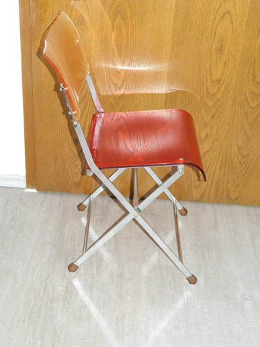 Chaise pliable vintage - chaise,