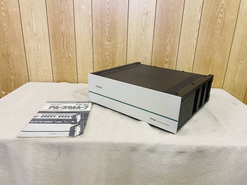 Teac power amplifier used - teac,