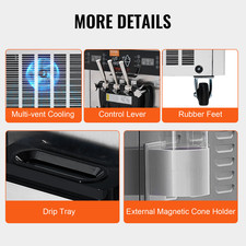 VEVOR Machine À Crème