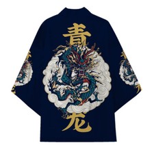Hommes Japonais Kimono Dragon