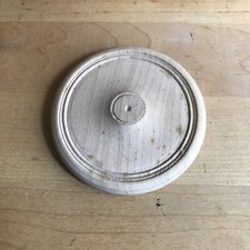 4 Roues bois de 65mm pour Jouet Citroen Trefle premiere série prototype 1/10eme