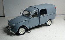 SOLIDO 1/18 CITROEN 2CV CAMIONNETTE AK 350 GRISE BON ETAT SANS BOITE gé
