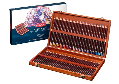 Derwent coloursoft set 72 - derwent,