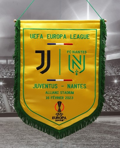 Fanion brodé juventus fc - fanion,